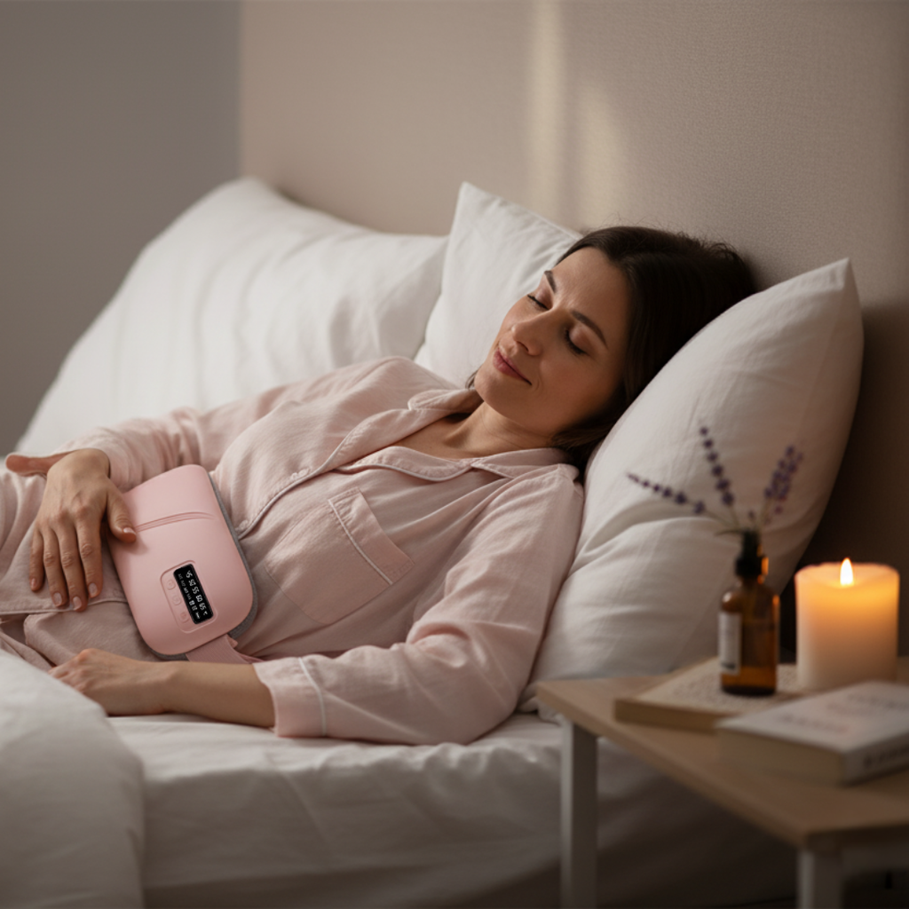 CalmHug – Period Heat Pad & Vibration Belt